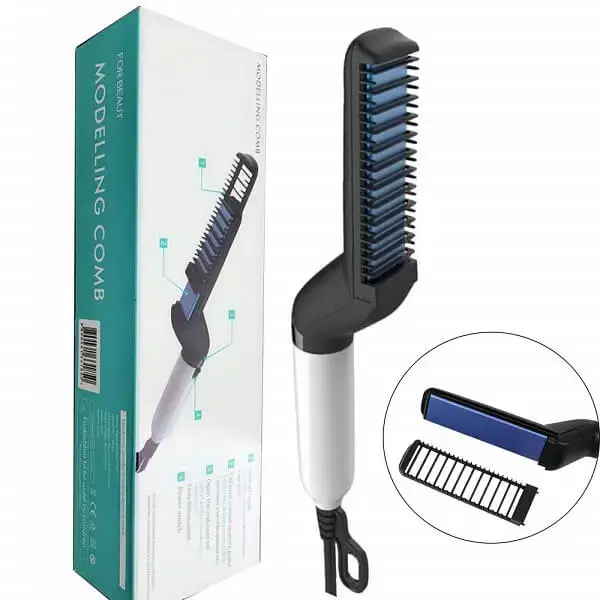 Modeling Comb Men Beard and Hair Quick Straightener