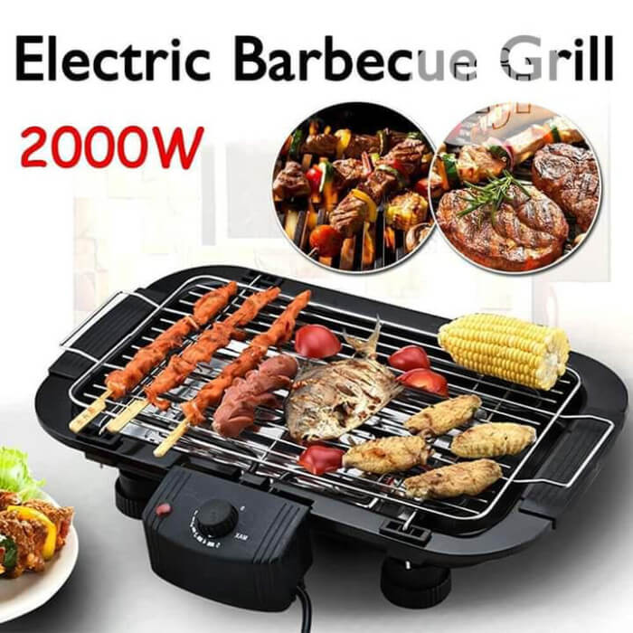 Electric BBQ Grill Machine (3 In 1)