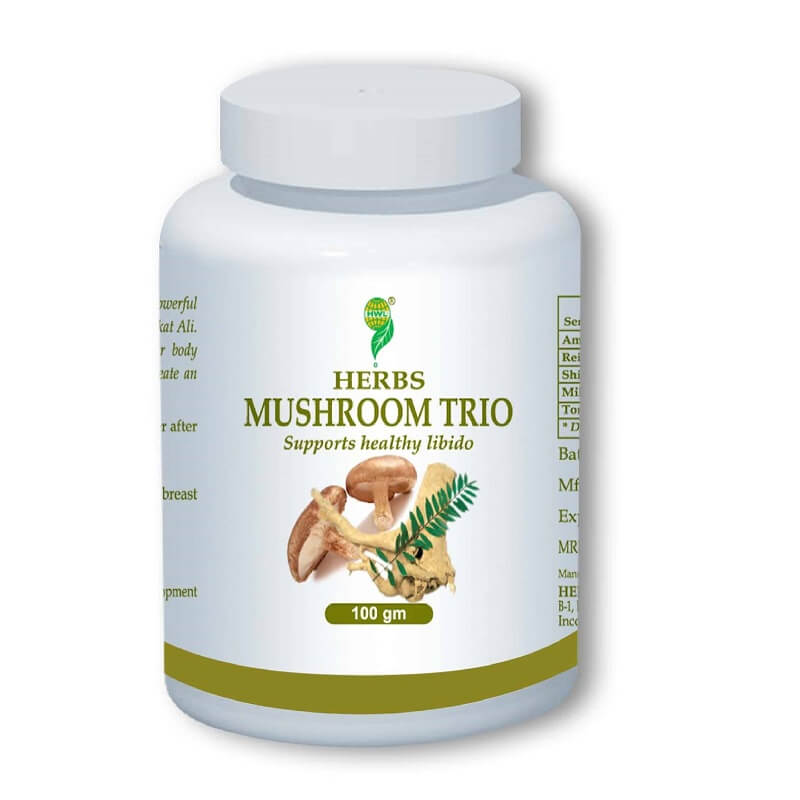 mushroom trio
