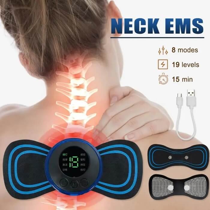 Mini Electric Neck Back Massager
