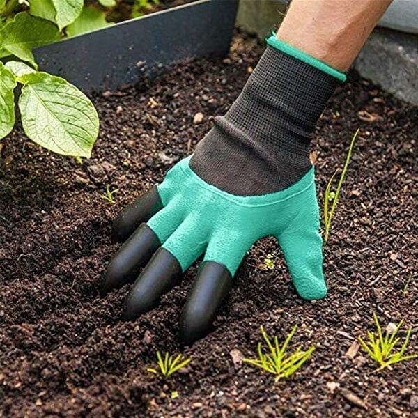 Garden Gloves Fingertips Claws