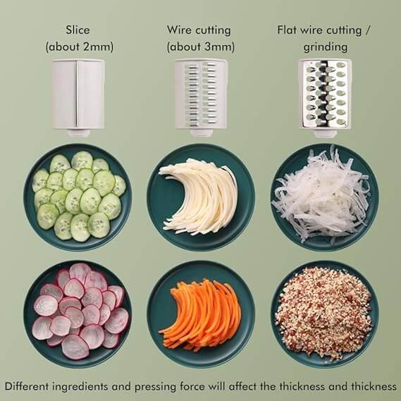 Multifunctional Vegetable Manual Slicer