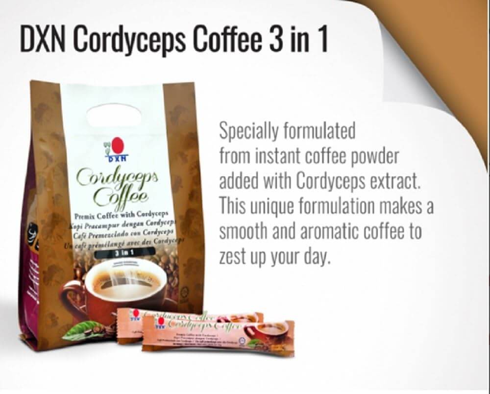 DXN Cordyceps Coffee 3 in 1
