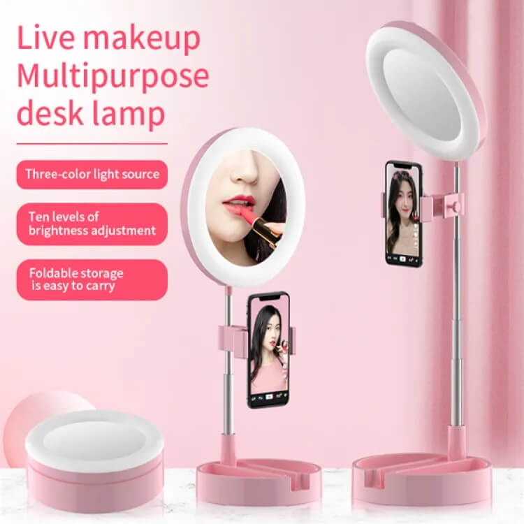 Live Makeup Multipurpose Ring Lamp
