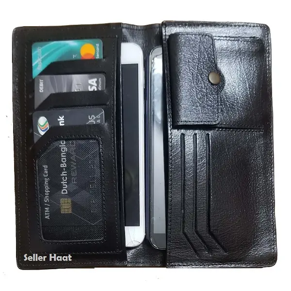 100% Genuine Long Leather Wallet