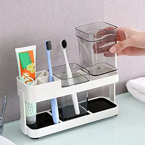 Toothbrush Holder and Toothpaste Storage bd