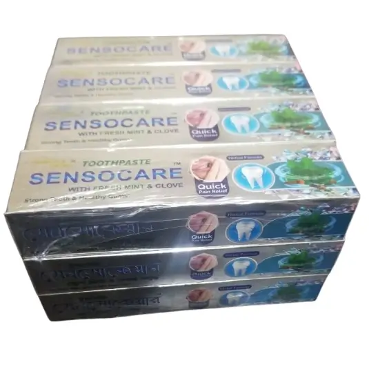 Sensocare Toothpaste with Active Essential Oils (12pcs)