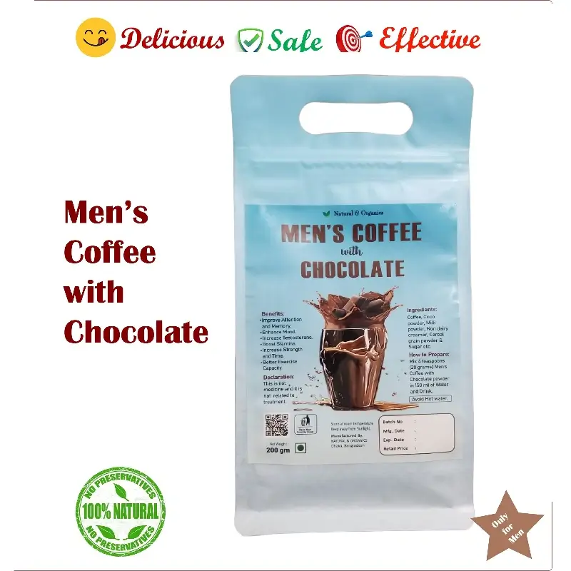 Men's Coffee with Chocolate (Only for Men)