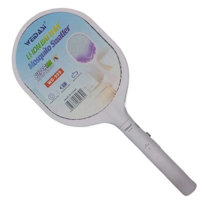 Electric Mosquito Racket Rechargeable Dual Use WEDASI (WD-959)
