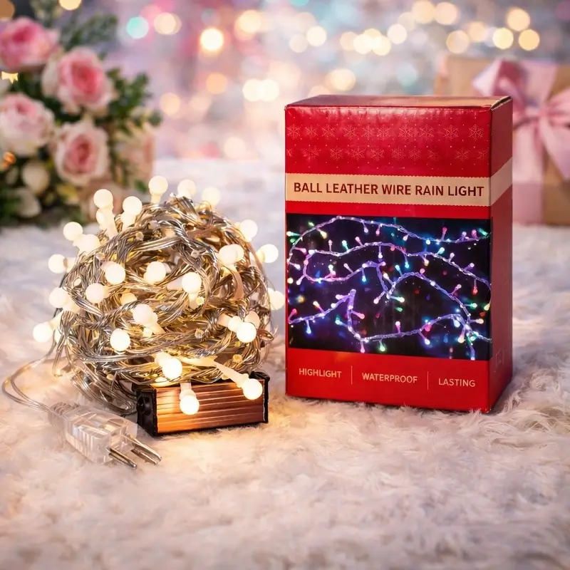 Premium Ball Leather Wire Rain Light