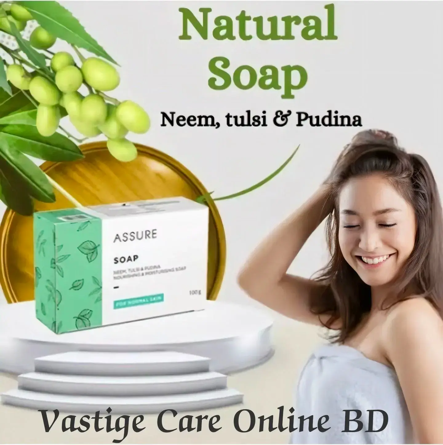 Assure Neem Pudina Tulsi Soap