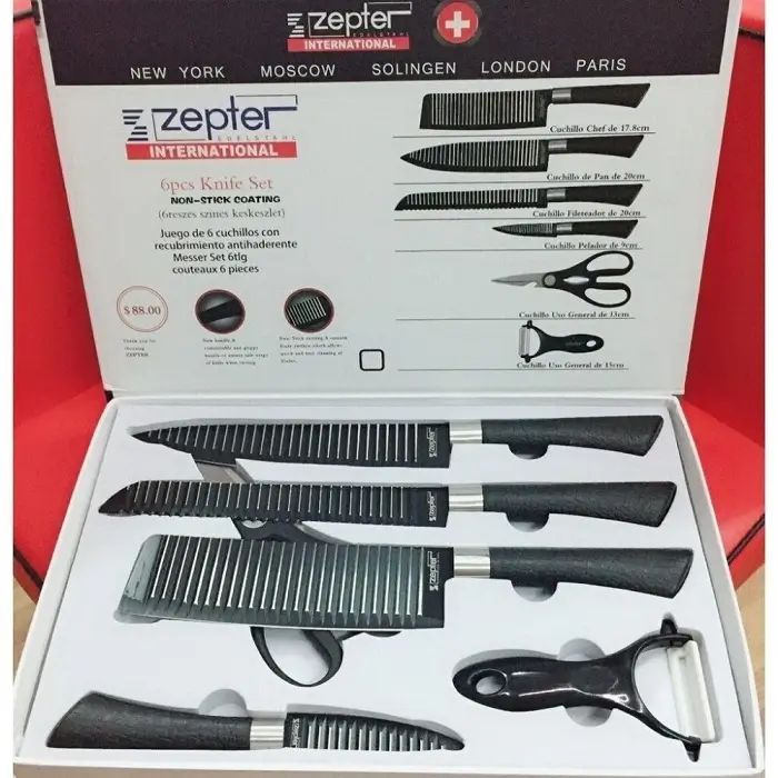 Zepter Kitchen tools Set 6 Pcs Set For Chef Zepter