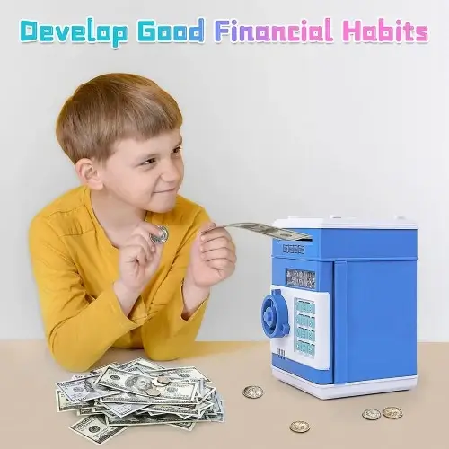 Electronic Piggy Bank With Number