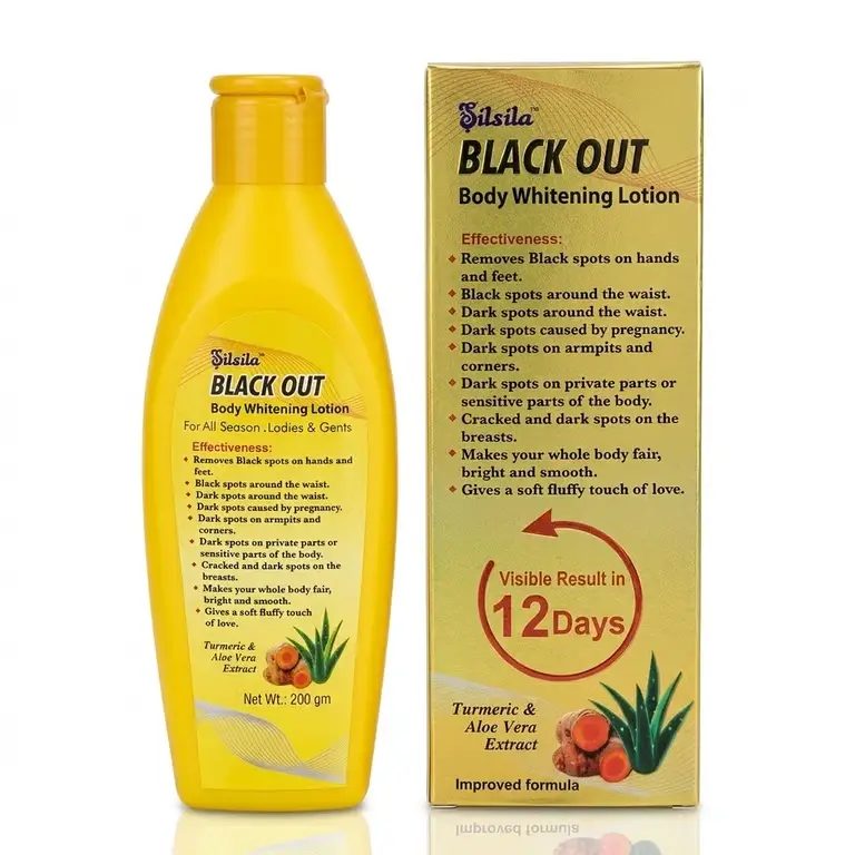 Black Out Body Whitening Lotion