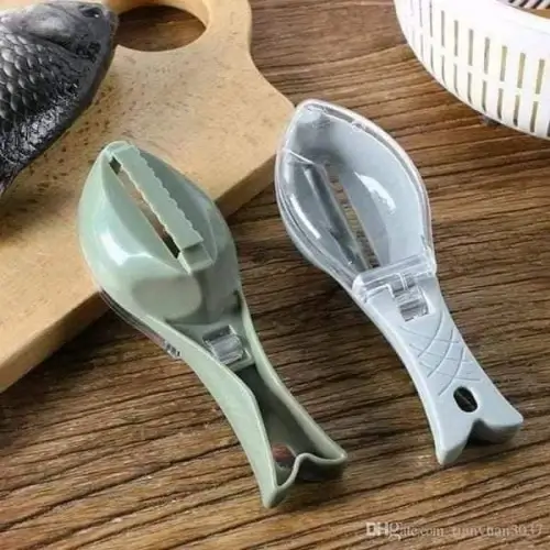 Fish Skin Brush Scraping