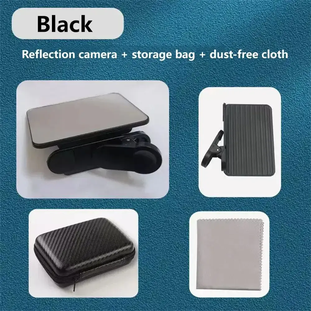Adjustable Smartphone Camera Reflection Mirror Clip