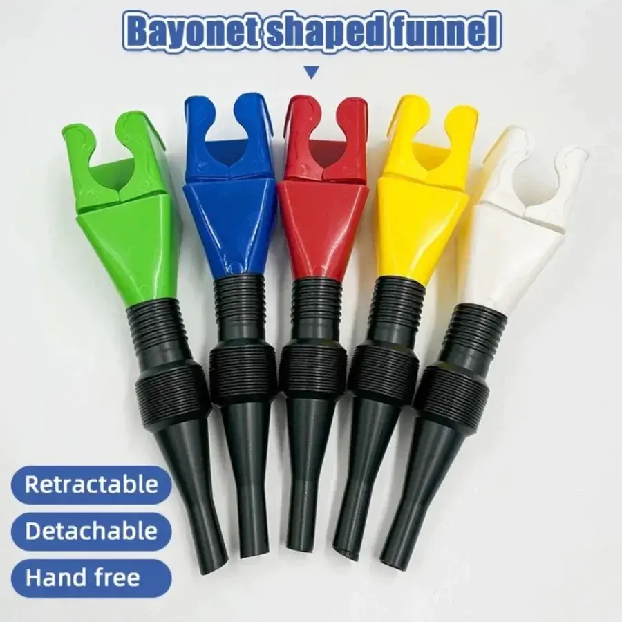 Oil Funnel Car Refueling Foldable and Portable