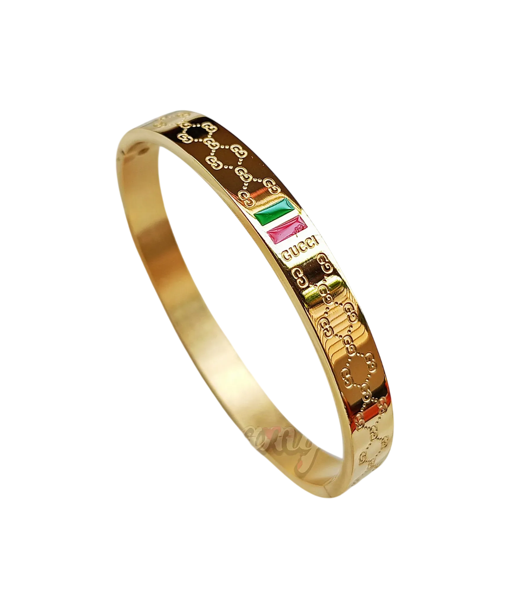 open end gold bracelet